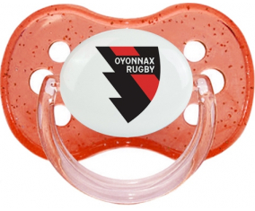 Oyonnax Rugby Lentejuelas Rojo Cereza Lollipop
