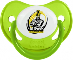 Rugby Calvisano Tetin Fisiológico Fosforescente Verde