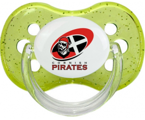 Piratas de Cornualles Tetine Cherry Verde Lentejuelas