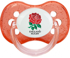 Inglaterra Rugby XV Red Cherry Glitter Lollipop