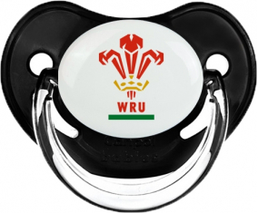 Wales Rugby XV Clásico Tetina Fisiológica Negra