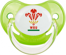 Wales Rugby XV Clásico Tetina Fisiológica Verde
