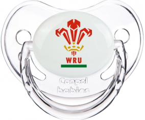 Wales Rugby XV Clásico Tetina Fisiológica Transparente