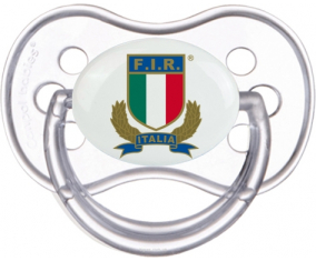 Italia Rugby XV Anatómica Tetine Transparent Classic