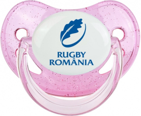 Rumania Rugby XV Tetine Glitter Rose fisiológica