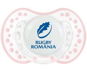 Rumania Rugby XV Sucete lovi dynamic clásico retro-blanco-rosa-tierno