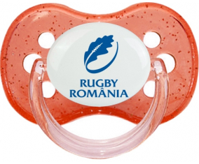 Rumania Rugby XV Sucete Rojo Cereza Lentejuelas