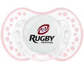 Portuagal Rugby XV Tetine lovi dynamic clásico retro-blanco-rosa-tierno