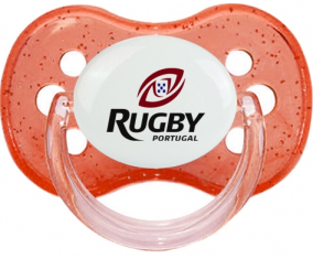 Portuagal Rugby XV Red Cherry Glitter Lollipop