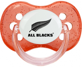 New Zelanda Rugby XV Red Cherry Glitter Lollipop