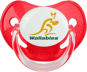 Australia Rugby XV Lentejuelas Rojas Piruleta Fisiológica