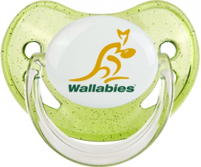 Australia Rugby XV Lentejuelas Verde Pirología Lollipop