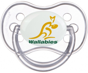 Australia Rugby XV Anatómica Tetine Transparent Classic
