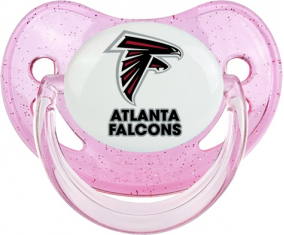 Atlanta Falcons Sucete Rosa De lentejuelas fisiológica