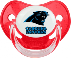 Carolina Panthers Rojo Lentejuelas Pirología Lollipop