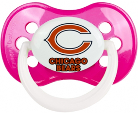 Chicago Bears Clásico Negro Rosa Anatómico Lollipop