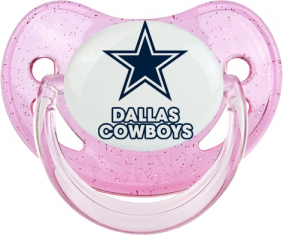 Dallas Cowboys Fisiológico Tetine Glitter Rose