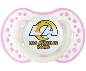 Rams de Los Ángeles lovi dynamic fosforescente blanco-rosa