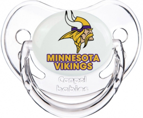 Minnesota Vikings Classic Tetin fisiológico transparente