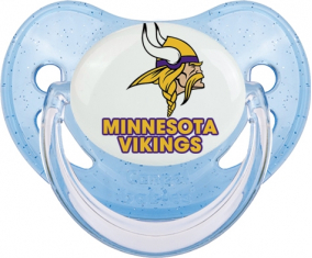 Minnesota Vikings Lentejuelas Azul Tetina Fisiológica