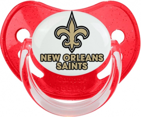 New Orleans Saints Sucete Fisiológico Fisiológico de Lentejuelas Rojas