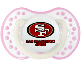 Sucete de los 49ers de San Francisco lovi dynamic fosforescente blanco-rosa