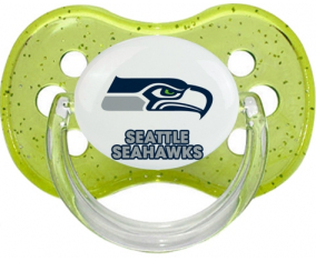 Seattle Seahawks Lentejuelas Verde Cherry Lollipop