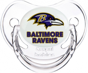 Baltimore Ravens Clásico Tetina Fisiológica Transparente