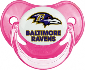 Baltimore Ravens Tetine Fisiológico Clásico Rosa