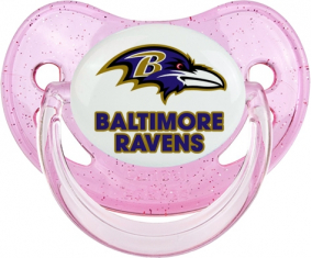 Baltimore Ravens Lentejuelas Tetina Rosa Tetina