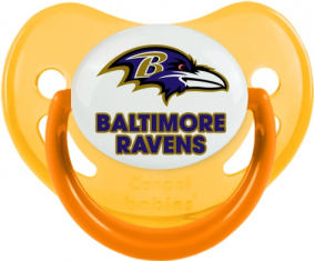 Baltimore Ravens Fosforescente Amarillo Fisiológico Tetina