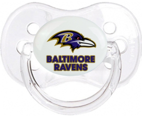 Ravens de Baltimore chupa cereza transparente clásica