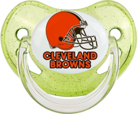 Cleveland Browns Lentejuelas Verde Pirología Lollipop