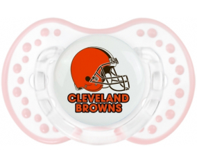Cleveland Browns lovi dynamic clásico retro-blanco-rosa-tierno