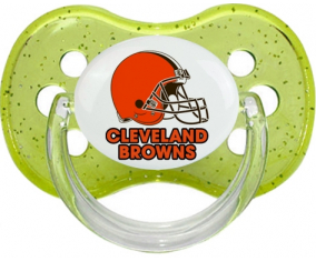 Cleveland Browns Tetine Cherry Lentejuelas Verdes