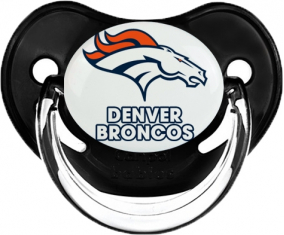 Denver Broncos Clásico Tetina Fisiológica Negra