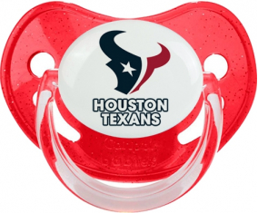 Houston Texans Lentejuelas Sucete Fisiológico Rojo