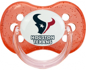 Houston Texans Lentejuelas Rojo Cherry Lollipop