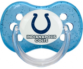 Lollipop de lentejuelas azul de los Colts de Indianápolis