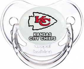 Kansas City Chiefs Clásico Tetina Fisiológica Transparente