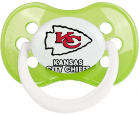 Kansas City Chiefs sucete clásico anatómico verde