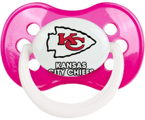 Jefes de Kansas City sucete clásico anatómico rosa oscura
