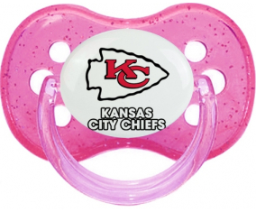 Kansas City Chiefs Sucete Cherry Glitter Rose