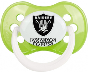 Lollipop anatómico verde clásico de Los Raiders de Las Vegas