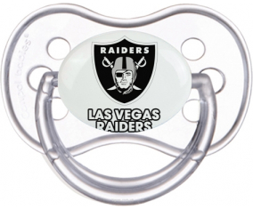 Lollipop anatómico transparente clásico de Los Raiders de Las Vegas