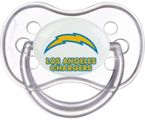 Los Angeles Chargers Clásico Tetín Anatómico Transparente