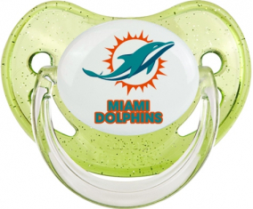Miami Dolphins Lentejuelas Verde Piruleta Fisiológica