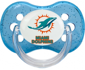 Miami Dolphins Tetin Azul Lentejuelas