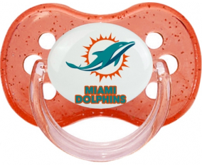 Miami Dolphins Lentejuelas Cereza Roja Tetina