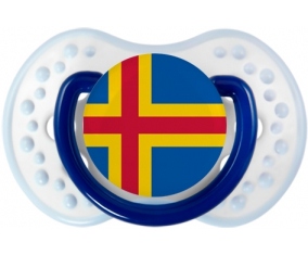 Bandera Aland Tetine Islas lovi dynamic Clásico Marino-Blanco-Azul